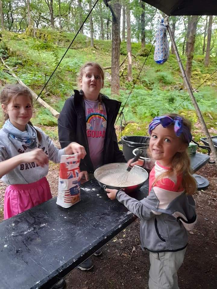 Pancakes at Woodland Experiences
